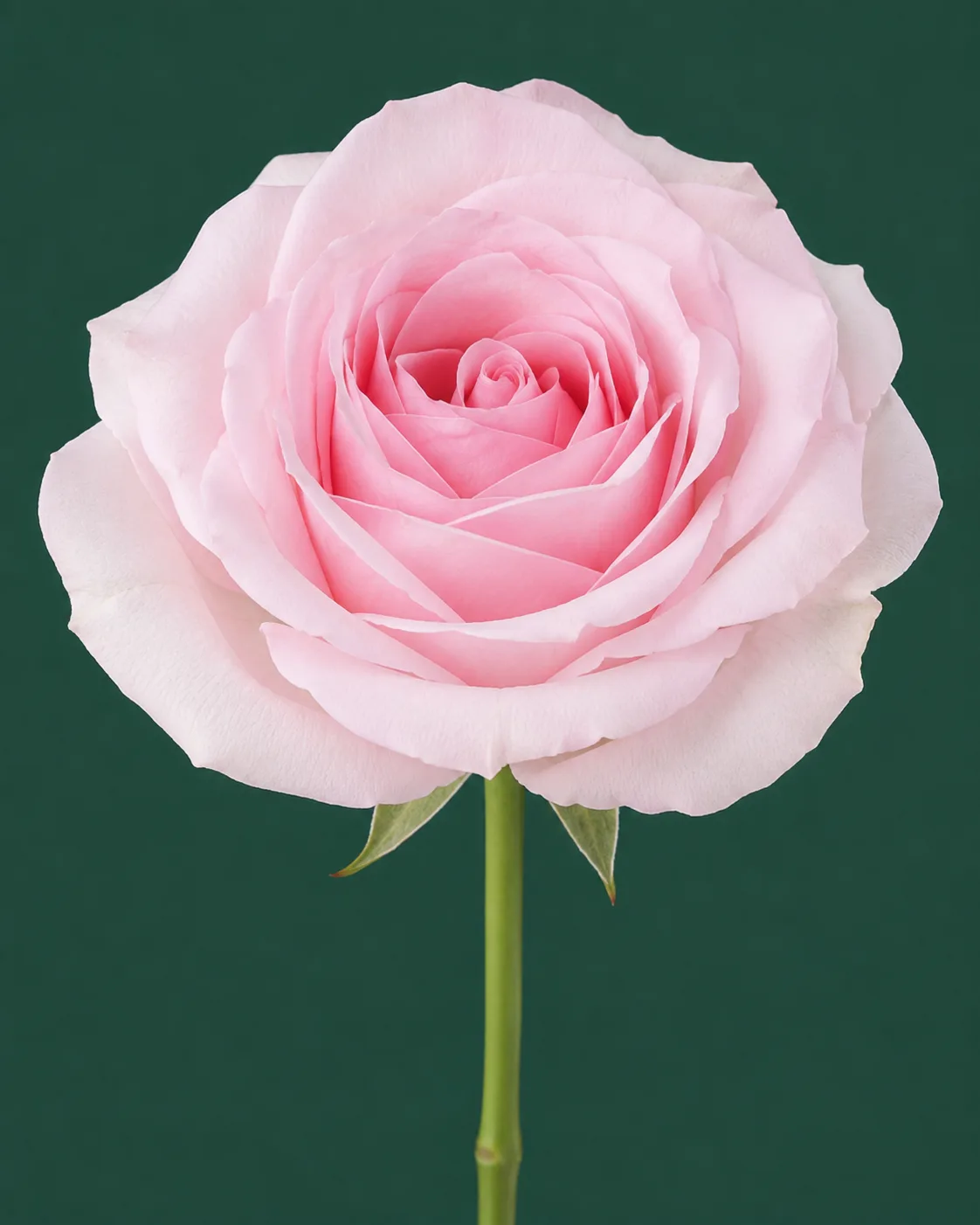 Nena, light pink, wholesale cut standard roses at New York Garden Flower Wholesale in Flushing, New York.